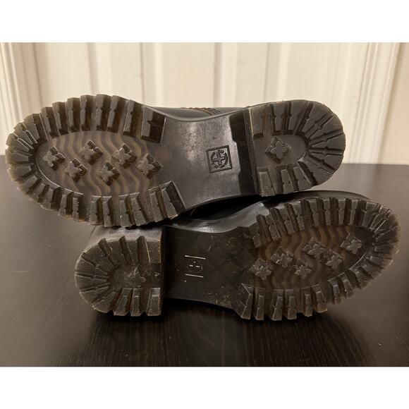 Dr Martens Doc Marten Leona Platform Boot Women 6 Black - Picture 6 of 7